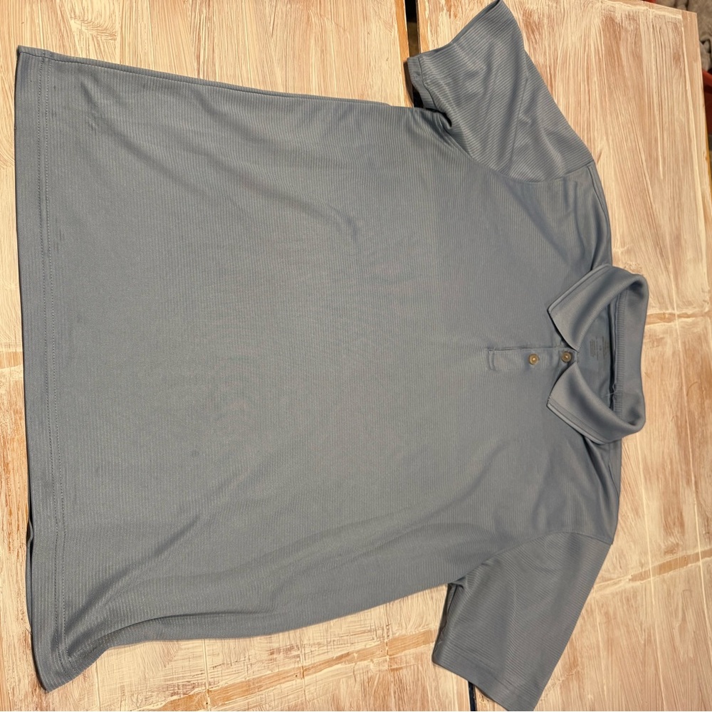 Van Heusen Steel Gray Polo Shirt